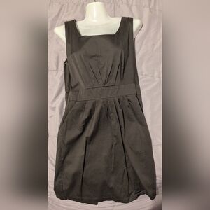 Forest green cotton dress size 10